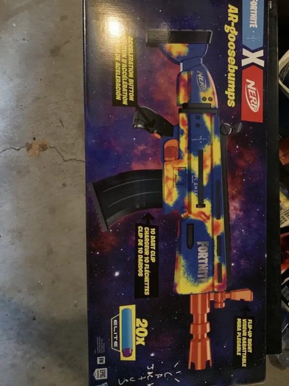 Travis Scott Cactus Jack Fortnite AR-Goosebumps Nerf Elite Dart Blaster